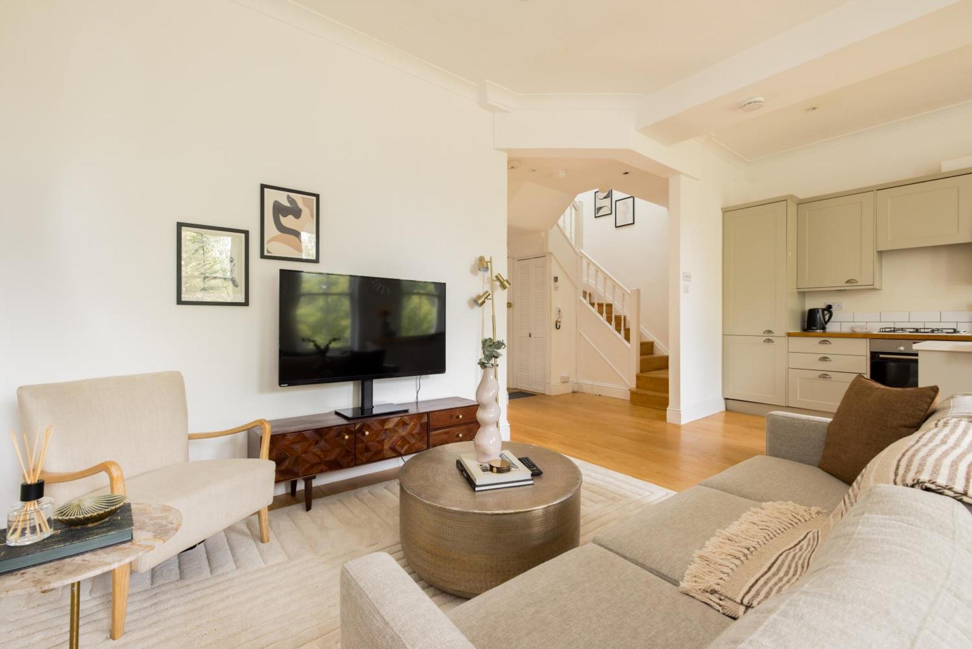 The Philbeach Gardens Place - Lovely 5Bdr Flat With Terrace Лондон Экстерьер фото